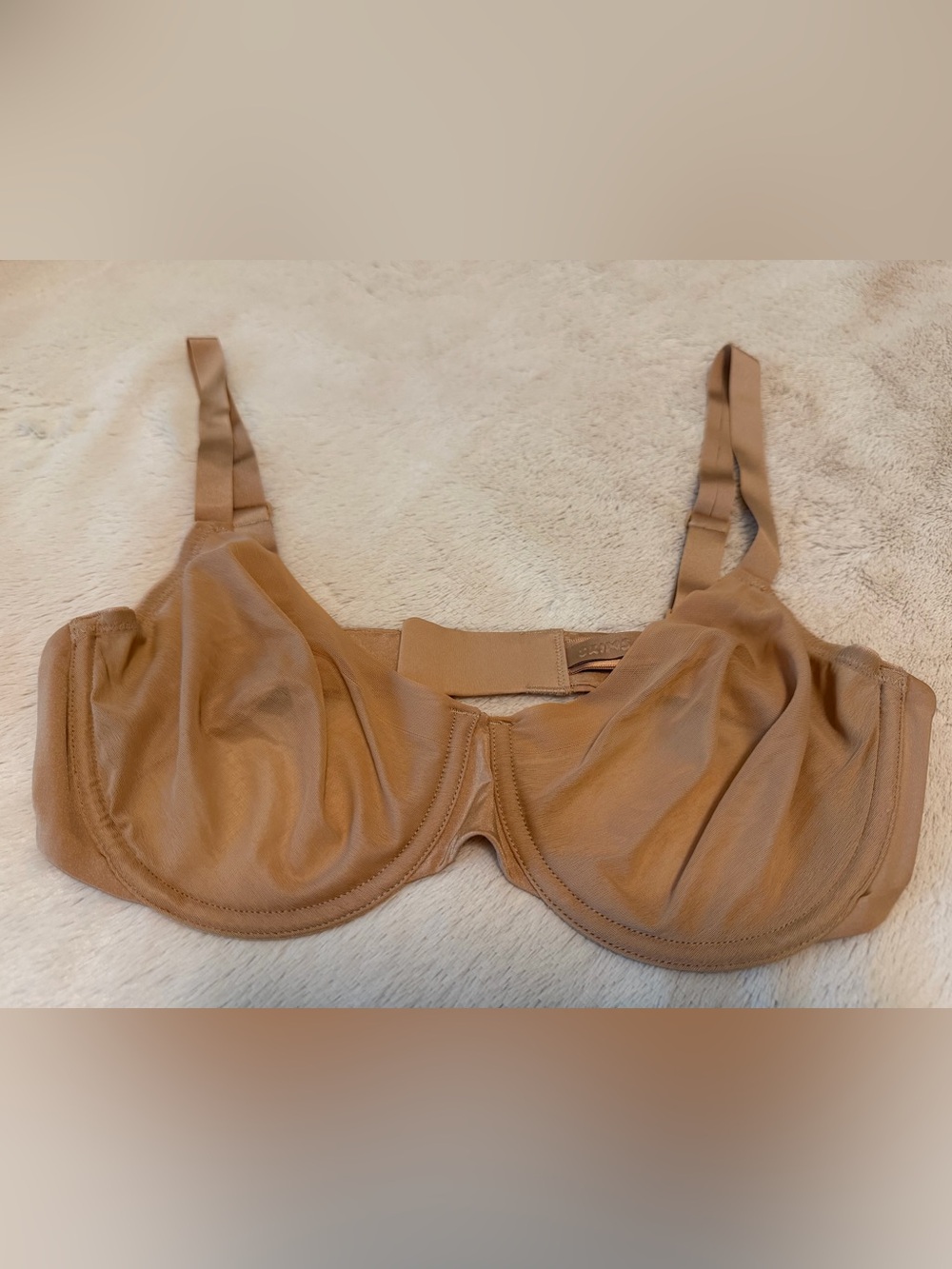 SKIMS Sheer Tan Underwire Bra